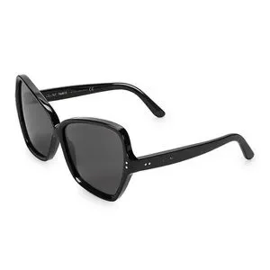 CELINE
Cl40064i 64mm Butterfly Sunglasses CELINE CL40064I 22C Clear Frame/Grey Mirrored Lens 64mm  main image 3